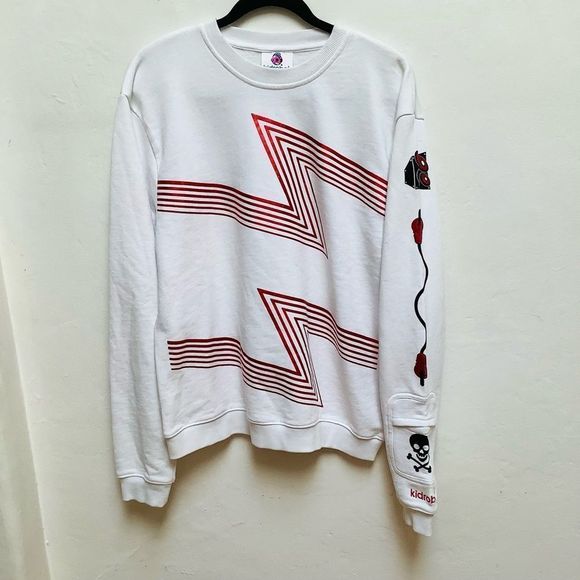 KIDROBOT RETIRED PULL OVER SWEATSHIRT RARE NWOT LARGE - Picture 1 of 14